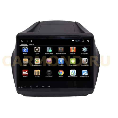 Штатная магнитола Hyundai ix35, Tucson II 2011-2015 LeTrun 2317 на Android 7.1.1 Allwinner T3