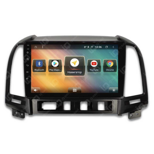 IQ NAVI TS9-1603PFHD (DSP и 4G-SIM) для Hyundai Santa Fe II (2005-2012) на Android 8.1.0