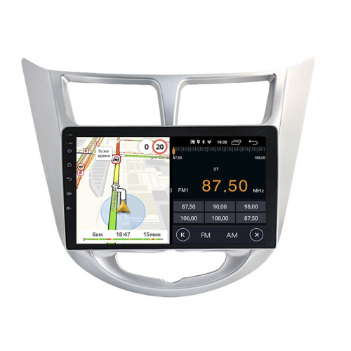 Штатная магнитола Parafar для Hyundai Solaris I 2011-2017 на Android 10.0 (PF067LTX)