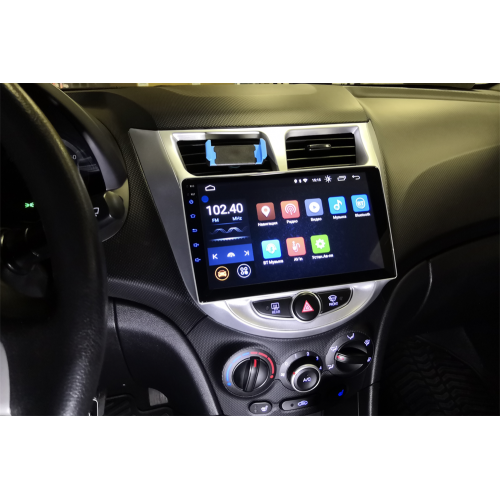 Штатная магнитола Parafar для Hyundai Solaris I 2011-2017 на Android 10.0 (PF067LTX)