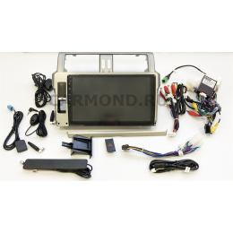 Магнитола Farcar XH347/531R (S400) (6/128ГБ) для Toyota Land Cruiser Prado 150 2013-2017 на Android 10.0
