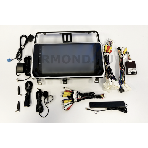 Магнитола Farcar XH1053R (S400) (6/128ГБ) для Toyota Land Cruiser Prado 150 2017-2020 на Android 10.0