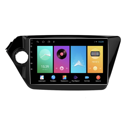 Магнитола FarCar D106M для Kia Rio III 2011-2017 на Android 8.1