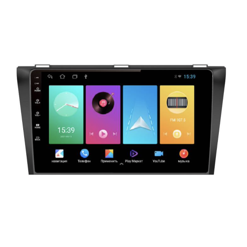 Магнитола FarCar D034M для Mazda 3 (BL) 2009-2013 на Android 8.1
