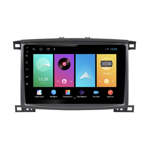 Магнитола FarCar D457/1166M для Toyota Land Cruiser 100 2002-2007 на Android 8.1