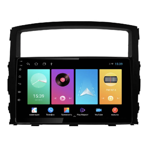 Магнитола FarCar D1009M для Mitsubishi Pajero IV 2006-2019 на Android 8.1