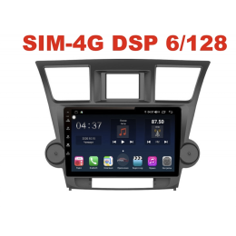 Магнитола Farcar XH035R+can (S400) (6/128ГБ) для Toyota Highlander (U40) 2007-2013 на Android 10.0
