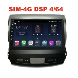 Магнитола Farcar H056R (S400) для Mitsubishi Outlander XL 2006-2012 на Android 10.0