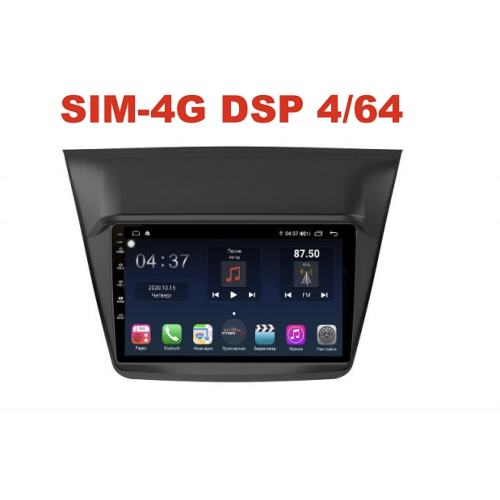 Магнитола Farcar H094R (S400) для Mitsubishi L200 IV 2006-2015 Android 10.0