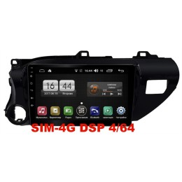 Магнитола Farcar H588/1077R (S400) для Toyota Hilux 2015-2020 на Android 10.0