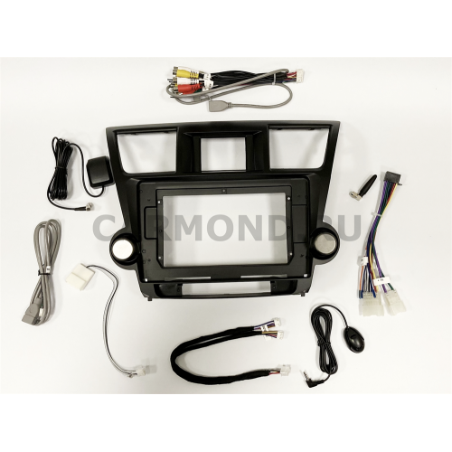 Магнитола Farcar H035R+can (S400) для Toyota Highlander (U40) 2007-2013 на Android 10.0
