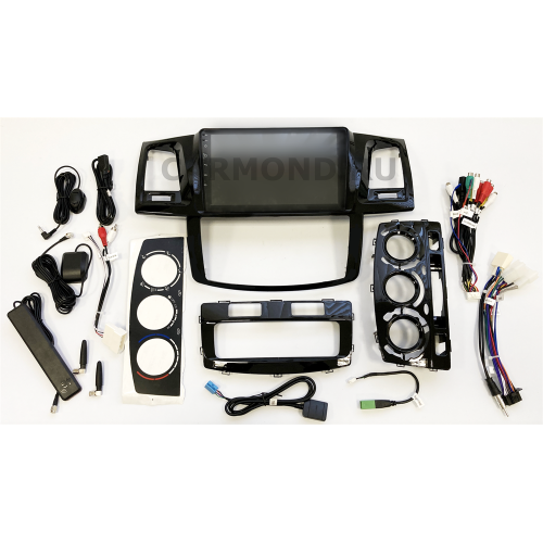 Магнитола Farcar TG143R (S400) для Toyota Hilux 2012+ на Android 10.0