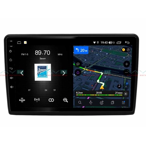Штатная магнитола VAYCAR 10V4D 4/64 ГБ для FORD EcoSport 2017+ на Android 10.0