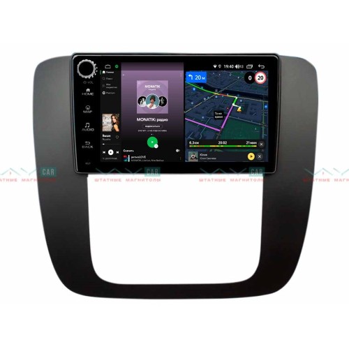 Головное устройство VAYCAR 09V4R 4/64 ГБ крутилки для Chevrolet Tahoe 2006-2014 с крутилками на Android 10.0