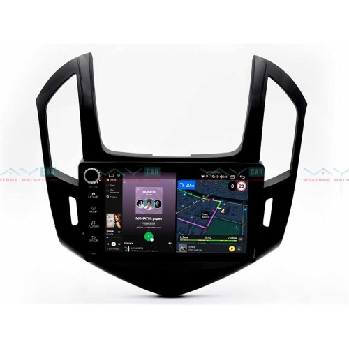 Штатная магнитола VAYCAR 09V4R 4/64 ГБ крутилки для Chevrolet Cruze I 2012-2015 на Android 10.0