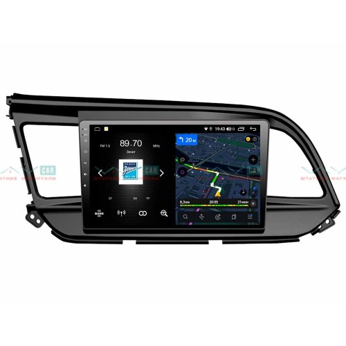 Автомагнитола VAYCAR 09V4 4/64 ГБ для Hyundai Elantra VI (AD) 2016+ на Android 10.0