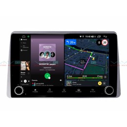 Штатная магнитола VAYCAR 10V4R 4/64 ГБ крутилки для Renault Duster 2020+ на Android 10.0