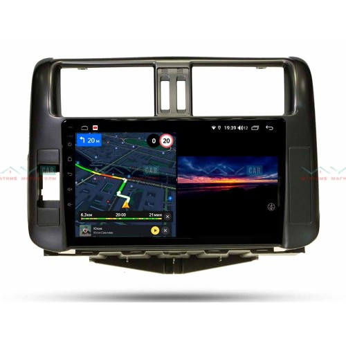 Штатная магнитола VAYCAR 09V3 3/32 ГБ для Toyota Land Cruiser Prado 150 2009-2013 на Android 10.0