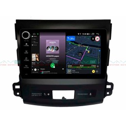 Штатная магнитола VAYCAR 09V4R 4/64 ГБ крутилки для Mitsubishi Outlander II (XL) 2006-2012 на Android 10.0