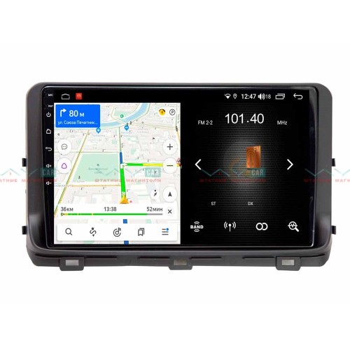 Штатная магнитола VAYCAR 10LD 2/16 ГБ 1DIN для KIA Ceed 2019+ на Android 8.1