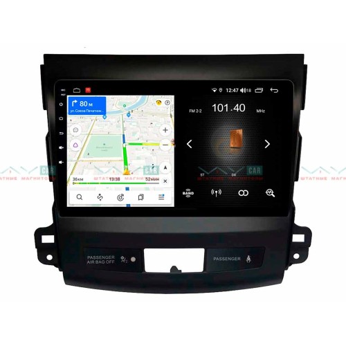 Штатная магнитола VAYCAR 09L 2/16 ГБ для Mitsubishi Outlander II (XL) 2006-2012 на Android 8.1