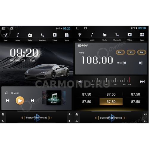 Штатная магнитола CarMedia OL-9061-HL для Lada Vesta 2015-2022 на Android 10.0