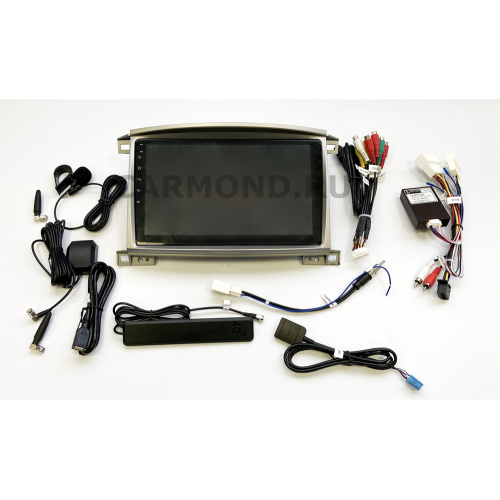 Магнитола Farcar TG457/1166R (S400) для Toyota Land Cruiser 100 2002-2007 на Android 10.0