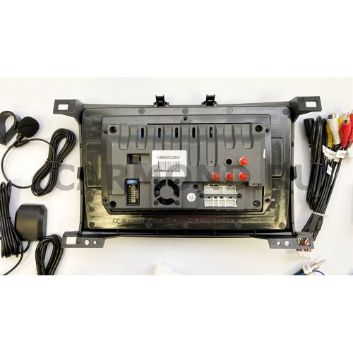 Магнитола Farcar TG457/1166R (S400) для Toyota Land Cruiser 100 2002-2007 на Android 10.0