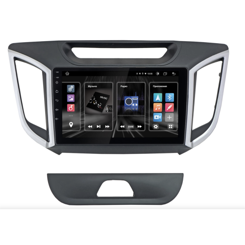 Штатная магнитола INCAR DTA2-2411c для Hyundai Creta 2016-2021 + поддержка оригинальной камеры заднего вида (не идёт в комплекте) DSP 9