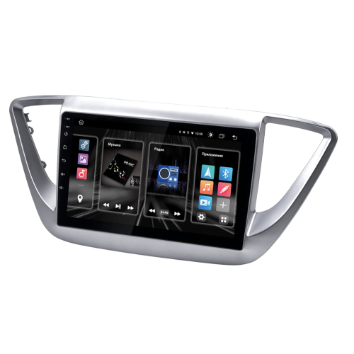 Штатная магнитола INCAR DTA2-2402 для Hyundai Solaris II 2017-2020 DSP, 9