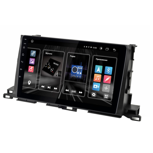 Штатная магнитола INCAR DTA2-2224 для Toyota Highlander (U50) 2014-2019 DSP, 10