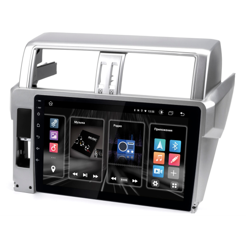 Штатная магнитола INCAR DTA2-2208 для Toyota Land Cruiser Prado 150 2013-2017 DSP, 10
