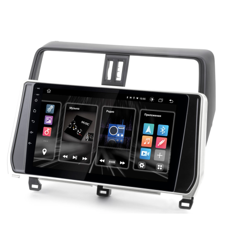 Штатная магнитола INCAR DTA2-2210 для Toyota Land Cruiser Prado 150 2017-2020 DSP, 10