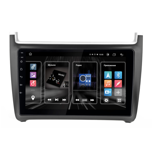 Штатная магнитола INCAR DTA2-8602 для Volkswagen Polo 5 2009-2019 DSP, 9
