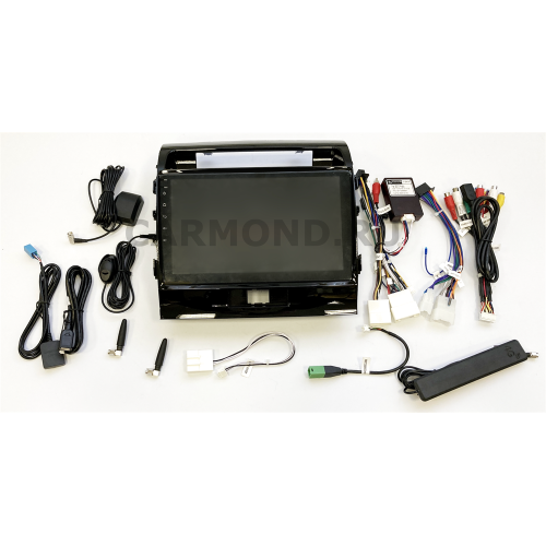 Магнитола Farcar XH381R (S400) (6/128ГБ) для Toyota Land Cruiser 200 2007-2015 на Android 10.0