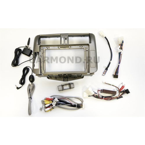 Магнитола Farcar H065R (S400) для Toyota Land Cruiser Prado 150 2009-2013,цвет бронза на Android 10.0