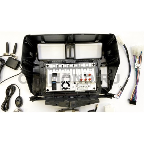 Магнитола Farcar H065R (S400) для Toyota Land Cruiser Prado 150 2009-2013,цвет бронза на Android 10.0