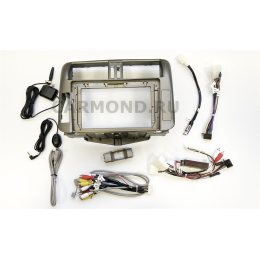 Магнитола Farcar TG065R (S400) для Toyota Land Cruiser Prado 150 2009-2013 (цвет бронза) на Android 10.0