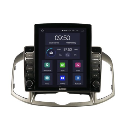 Штатная магнитола CarMedia OL-1276-HL ТESLA для Chevrolet Captiva I 2011-2015 на Android 10.0