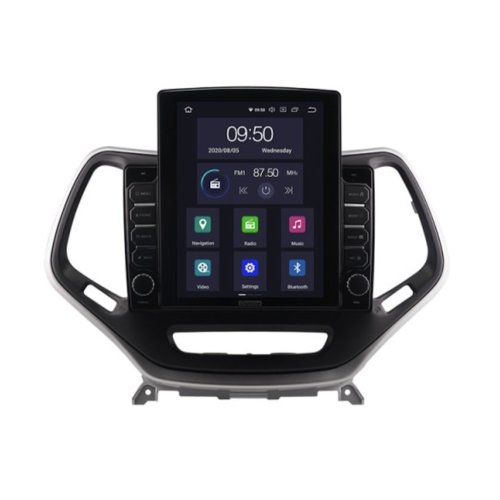 Штатная магнитола CarMedia OL-1253-HL TESLA для Jeep Cherokee IV (WK2) 2013-2017 на Android 10.0