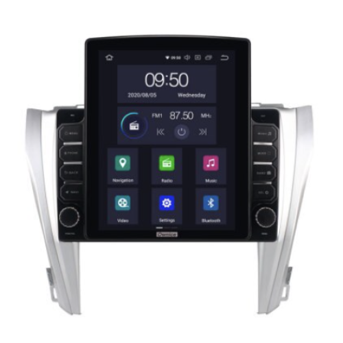 Штатная магнитола CarMedia OL-1608-HL TESLA для Toyota Camry V55 2014-2018 на Android 10.0