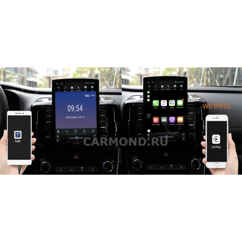 Штатная магнитола CarMedia OL-1695-HL TESLA для TOYOTA CAMRY V70 2018-2021 на Android 10.0