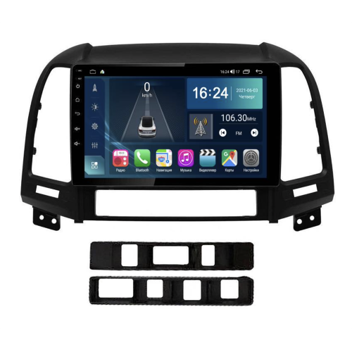 Магнитола Farcar TG008M (S400) для Hyundai Santa Fe 2006-2012 на Android 12.0