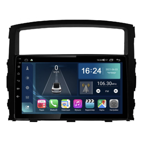 Магнитола Farcar TG1009M (S400) для Mitsubishi Pajero IV 2006-2019 на Android 12.0