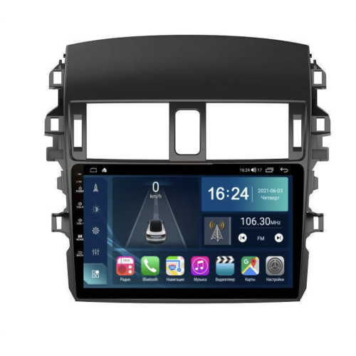Магнитола Farcar TG063M (S400) для Toyota Corolla X (E140, E150) 2006-2013 на Android 12.0