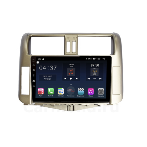 Магнитола Farcar TG065M (S400) для Toyota Land Cruiser Prado 150 2009-2013 (цвет бронза) на Android 12.0
