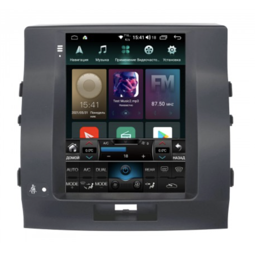 Штатная магнитола Roximo RT-1111 для Toyota Land Cruiser 200 2007-2015 на Android 11.0