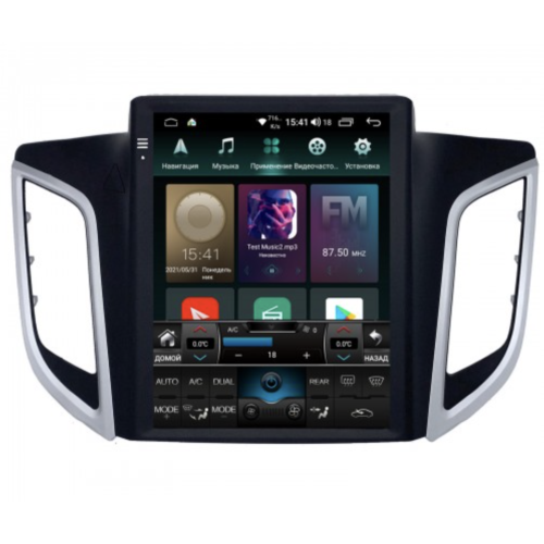 Штатная магнитола Roximo RT-2010 для Hyundai Creta 2016-2021 на Android 11.0