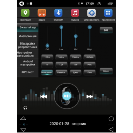 Монитор Android Roximo RT-9000 Tesla-style под рамки 9 дюймов