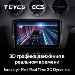Штатная магнитола Teyes CC3 4/64 ГБ для Audi TT II (8J), TTS II (8J) 2008-2014 на Android 10.0
